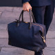 Baron Weekend Bag Blue canvas