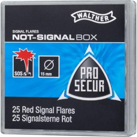 WALTHER NOTSIGNAL-BOX Inhalt: 25 Schuss