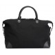 Baron Weekend Bag-Small Black Canvas