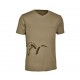 Blaser Logo V-T-Shirt Herren Armin sand