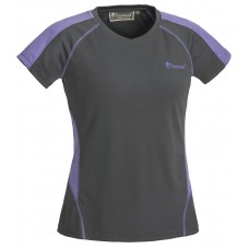 Pinewood Damen T-Shirt Active Grau/Lavendel