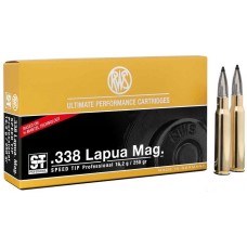 .338 Lapua Mag 16,2g - 250grs RWS Speed Tip Pro Büchsenmunition